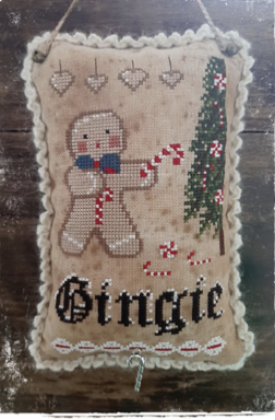 Gingie - 2 bells and candy cane charm included Gingie - 2 bells and candy cane charm included